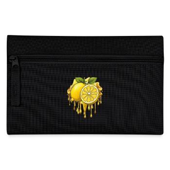 ZITRONE - Federtasche - Schwarz - Vorne