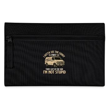 I Gotta See The Candy Erster Halloween-Witz - Federtasche - Schwarz - Vorne