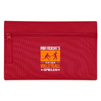 Volleyball Coach Gifts Volleyball Players - Pencil Case - red - Front
