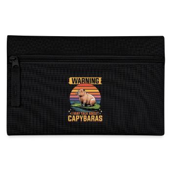 Drôle de Capybara - Trousse - noir - Devant