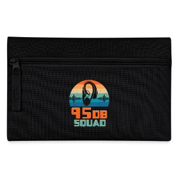 Deaf Deaf Hearing Impairment 95DB Squad - Pencil Case - black - Front