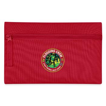Plogging Crew City Clean Heart Light - Pencil Case - red - Front