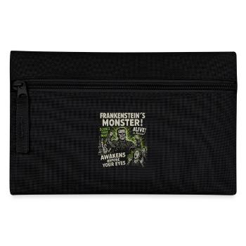 Franken Monster Movie Poster Halloween - Pencil Case - black - Front