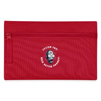 NEED BETTER PROMPT Nerds Promt Ingenieur - Federtasche - Rot - Vorne
