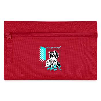 Je ne peux pas en avoir assez de lait Catboy Femboy Anime Manga - Trousse - rouge - Devant
