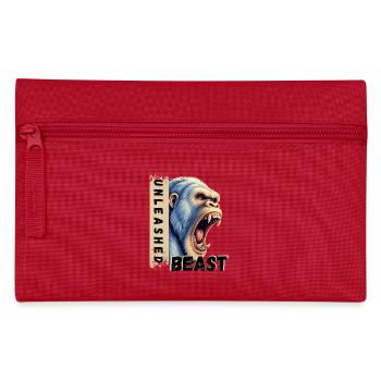 Gorrila UNLEASHED - Gym - Pencil Case - red - Front