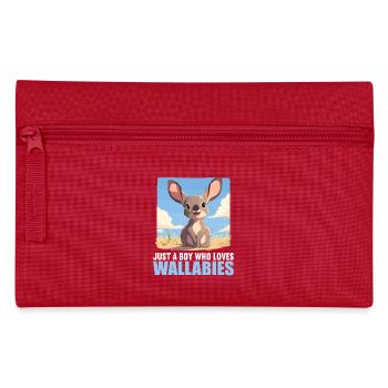 Wallabys Wallaby - Federtasche - Rot - Vorne