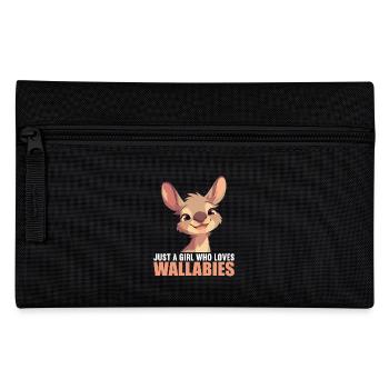 Wallabies Wallaby - Pencil Case - black - Front