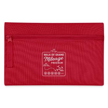 Marche de la honte Programme de kilométrage Humour - Trousse - rouge - Devant