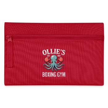 Gymnase de boxe Ollie - Trousse - rouge - Devant