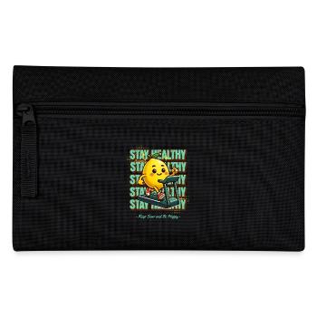 Limonade Lemonade Zitronen Design Stay Healthy - Federtasche - Schwarz - Vorne