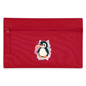 Penguin - Pencil Case - red - Front