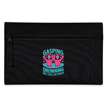 Synchronschwimmen Kunstschwimmen Wassersport - Federtasche - Schwarz - Vorne
