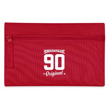 90 Birthday - Pencil Case - red - Front