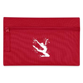 Gymnastique au sol Gymnastique artistique - Trousse - rouge - Devant