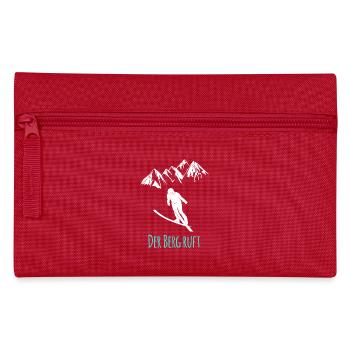 Skispringen - Federtasche - Rot - Vorne