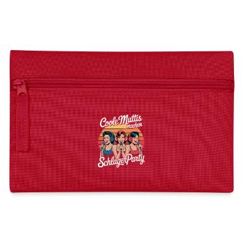 Cool Moms Making SchlagerParty Retro Music Fun - Pencil Case - red - Front