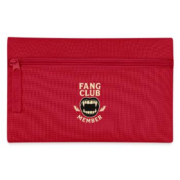 Membre du Fang Club, Drôle d’Halloween - Trousse - rouge - Devant