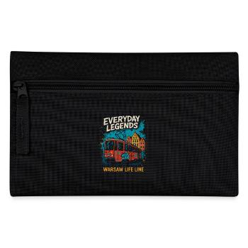 Everyday Legends Warsaw Tram Design - Pencil Case - black - Front