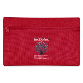 Exo Coral 01 – Design extraterrestre futuriste de science-fiction - Trousse - rouge - Devant