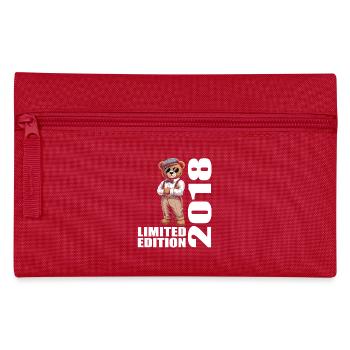 2018 Limited Edition Bear Birthday 2018 - Pencil Case - red - Front