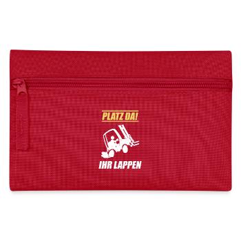 Espace depuis votre chiffon / cariste disant - Trousse - rouge - Devant