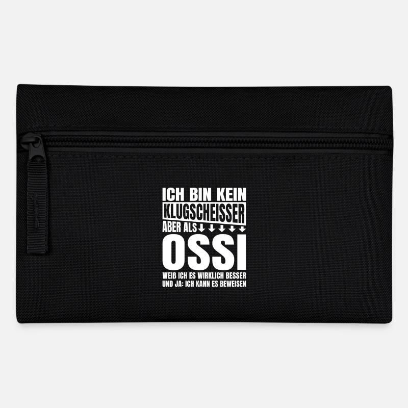 I'm not a smartass Ossi - Pencil Case - black