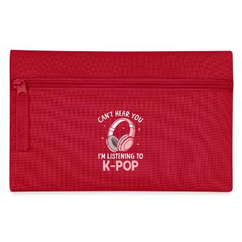 K-Pop Korea-Popmusik Koreanischer Pop Musik - Federtasche - Rot - Vorne