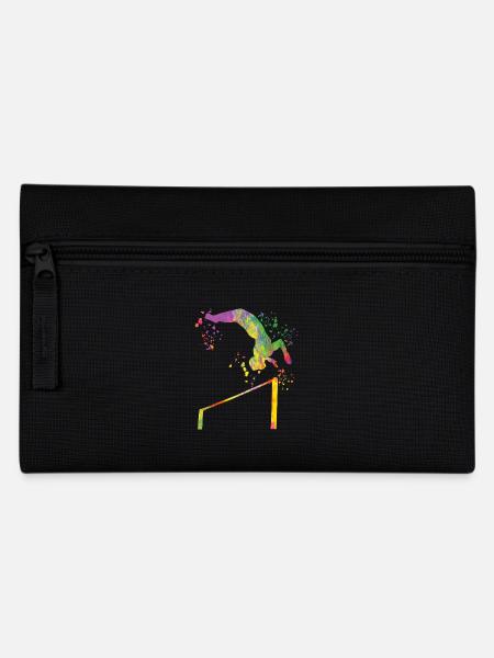 Turnerin Reck Kunstturnen - Federtasche - Schwarz