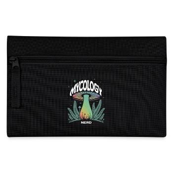 Mycologie Nerd Fungi Science Scientifique des champignons - Trousse - noir - Devant