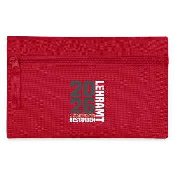 2ème Examen d’Etat en Enseignement - Trousse - rouge - Devant