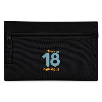Niveau 18 Débloqué - Trousse - noir - Devant