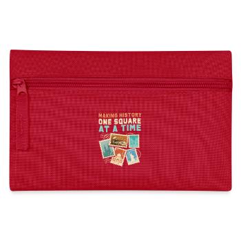 Stamps Philatelist Stamp Collection - Pencil Case - red - Front