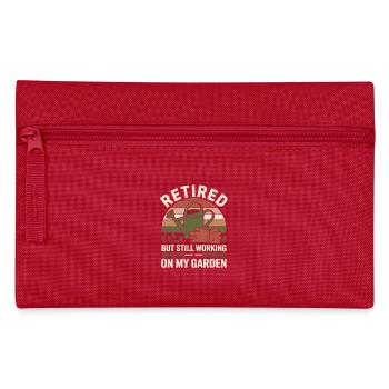 Humor Retirement - Pencil Case - red - Front