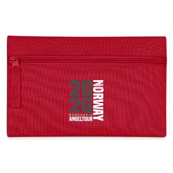 North Cape Norway Fishing Trip 2026 - Pencil Case - red - Front