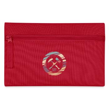 RuhrPott Retro Logo Druck - Federtasche - Rot - Vorne