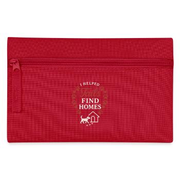 Jour de l’adoption Refuge pour animaux de sauvetage - Trousse - rouge - Devant
