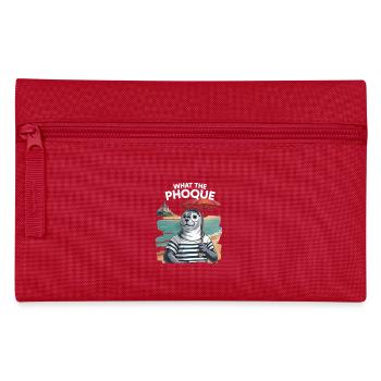 What the Phoque Normandy Regional Humor Pride - Pencil Case - red - Front