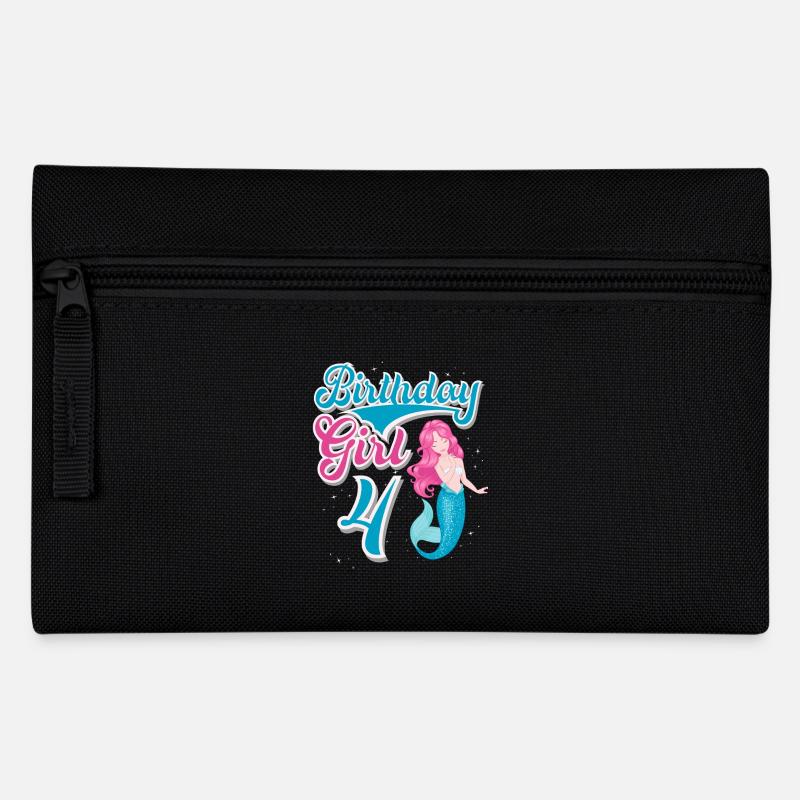 Sirène du 4e anniversaire - Trousse - noir