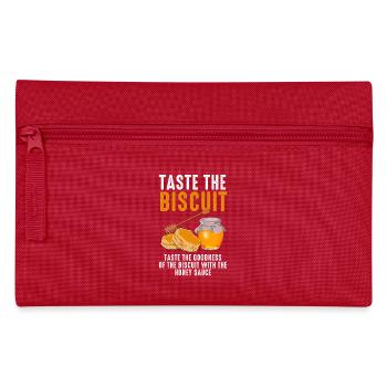 Goûtez le biscuit au miel - Trousse - rouge - Devant