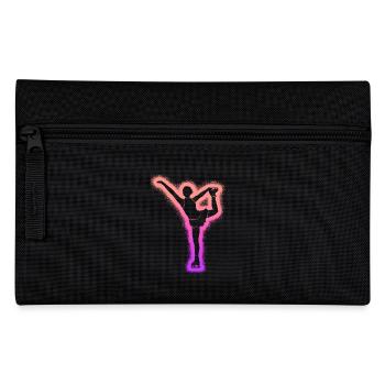 Eiskunstläuferin Eislaufen Damen Eiskunstlauf - Pencil Case - black - Front