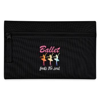 Ballet: The soul dances - Pencil Case - black - Front