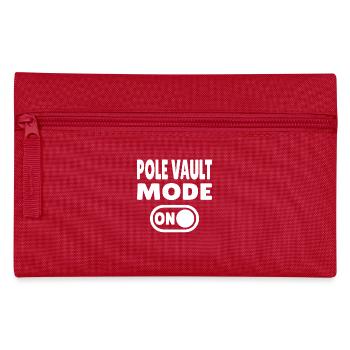 Pole Vault Mode ON – Stabhochsprung - Federtasche - Rot - Vorne