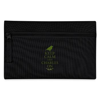 Charles Darwin Geschenk Natürliche - Federtasche - Schwarz - Vorne