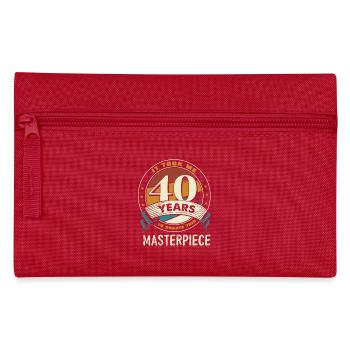 40 Years of Masterpiece Anniversary - Pencil Case - red - Front