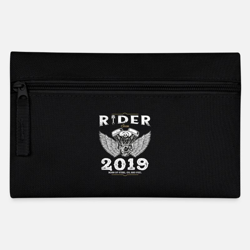 Rider Since 2019 - A Future on Two Wheels - Pencil Case - black