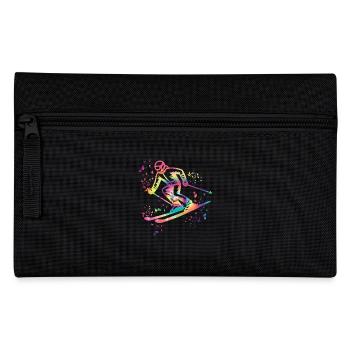Ski alpin Sports d’hiver Ski nordique - Trousse - noir - Devant