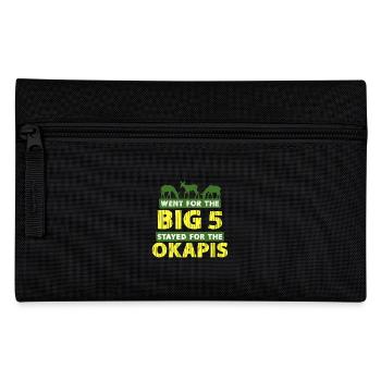 Okapi Animal - Pencil Case - black - Front
