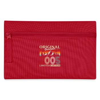 20. Geburtstag Original Dezember Jahrgang 2005 - Federtasche - Rot - Vorne
