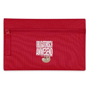 Bureau de réunion obligatoire du Sloth Sloth Telco - Trousse - rouge - Devant